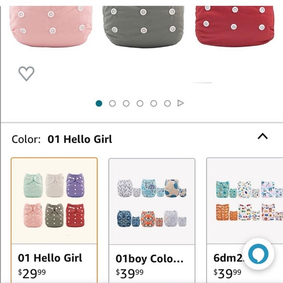 6 NEW Reusable Diapers - Picture 2 of 2